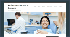 Desktop Screenshot of fremont-dentist.com